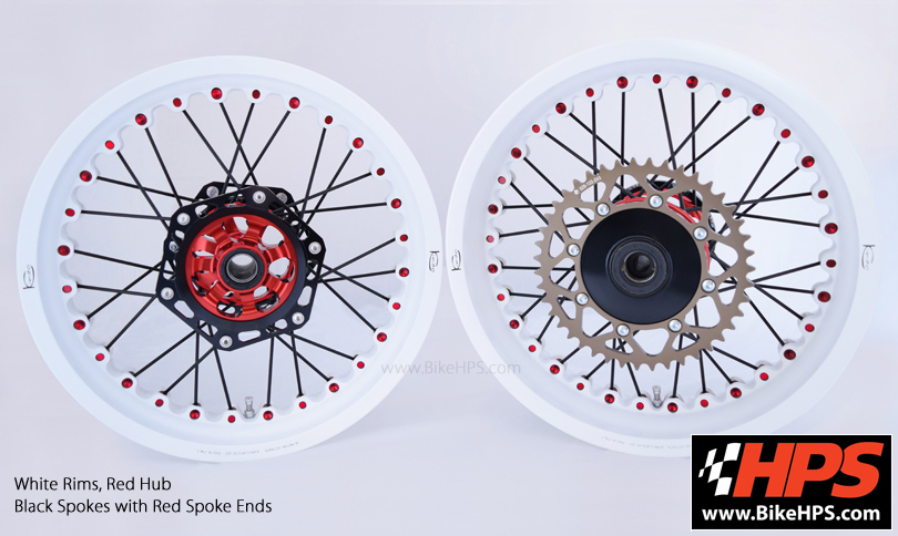 Kineo Wheels White and Red