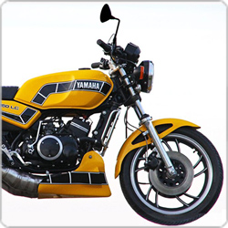 Nitron Shock Absorbers for Yamaha RD350LC 1979-1982