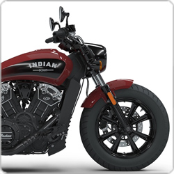 Nitron Shock Absorbers for Indian Scout Bobber 2017> onwards