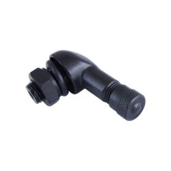 90 Degree 8.3mm Aluminium Tyre Valve (Black)