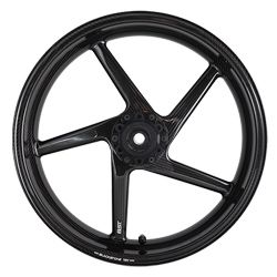 BST Carbon Fibre 5 Spoke Diamond TEK Wheels for Triumph Daytona 675 & 675R 2006-2012