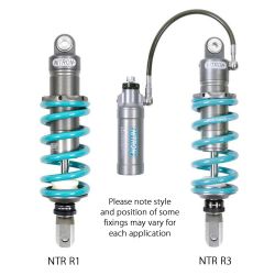 Nitron Big-Piston Integral Pressurised Gas-Monotube Rear Shock Absorber for Aprilia RS250 1995-1998